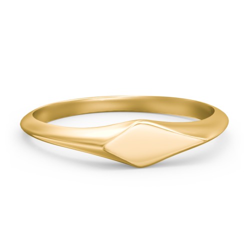 Women's Kite Signet Ring