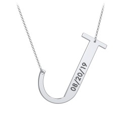 J deals initial necklace