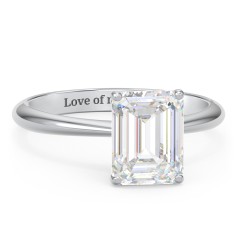 Classic Round Halo Lab Grown diamond engagement ring 2ct to 3ct