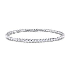 diamond tennis bracelet lab grown