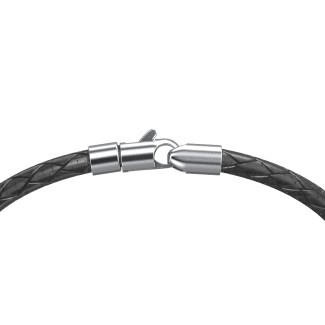Silver Leather Bracelet Mens Clearance, SAVE 38% 