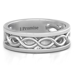 Jewlr mens promise on sale rings