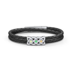 Men's sterling silver deals celtic bracelets