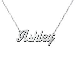 Sterling Silver Personalized Name Necklace | Jewlr