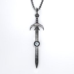 Carmilla - Sword of Hastur Pendant with Gemstone | Jewlr