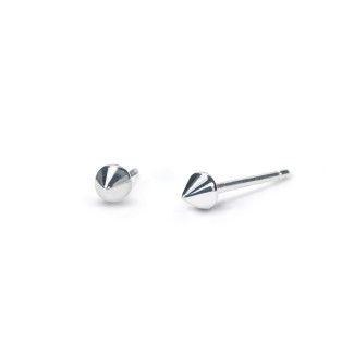 10k White Gold University of Louisville XS (Tiny) Post Earrings