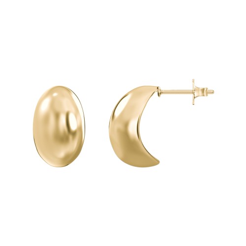 Classic Dome Stud Earrings