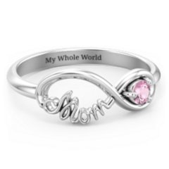 infinity ring for mom