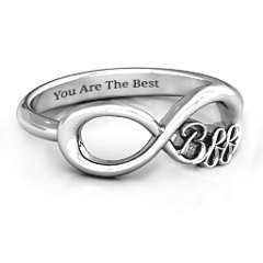 best friends forever infinity rings