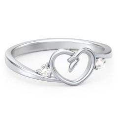 Symbol Of Love, 4 Carat Heart Ring : Shop Now