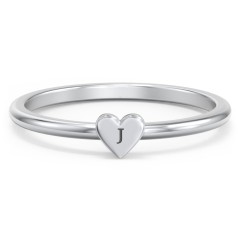 Sterling Silver Blue Zircon Heart Ring (2.58 ctw)