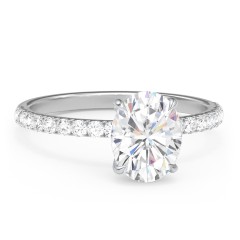 How much is a hot sale 2 carat moissanite worth