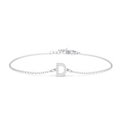 Personalized Tiny Initial Bracelet, Personalized Jewelry, Friendship Custom  Bracelet, Bridesmaid Gift, Silver Bracelet, Bracelets for Women - Etsy