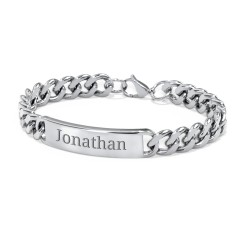 Buy LeCalla 925 Sterling Silver BIS Hallmarked Round Box Chain ID Bracelet  for Men and Boys 8.25 Inches at Amazon.in