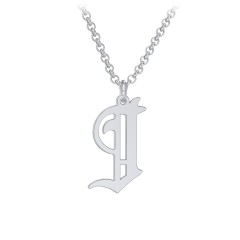 Mens on sale initial chain