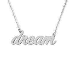 Dream of 2025 silver necklace