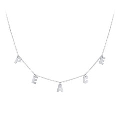 5 initial necklace