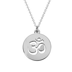 Om 2025 sign necklace