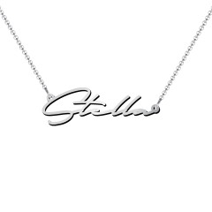 Personalized signature deals necklace