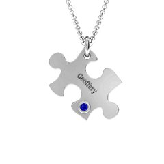 jigsaw piece pendant