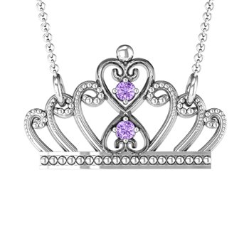 Crown pin or necklace store charm real Sterlin