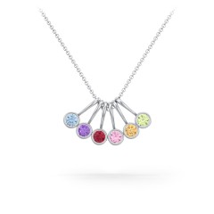 Jewelstruck Personalized Mothers Necklace with Birthstone Custom India |  Ubuy