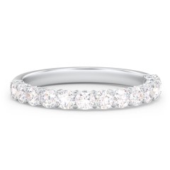 Shared prong wedding on sale band