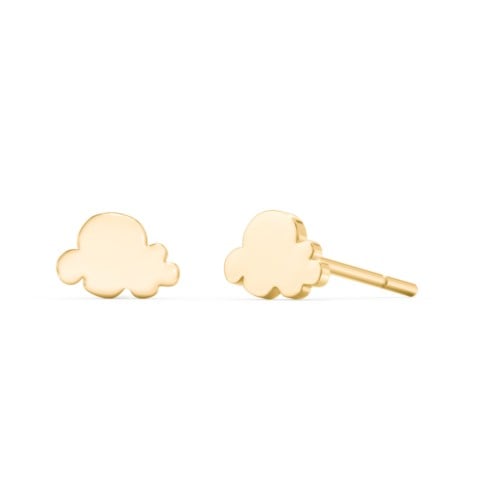 Cloud Shape Stud Earrings